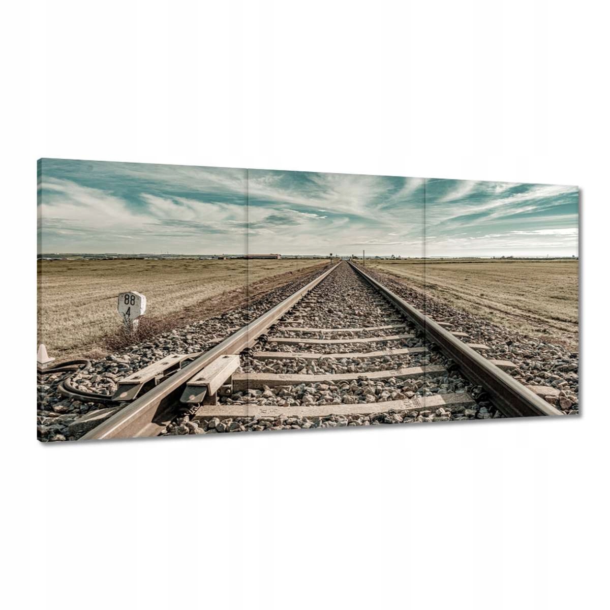 Obrazy 180x90 Železničné trate Železnice