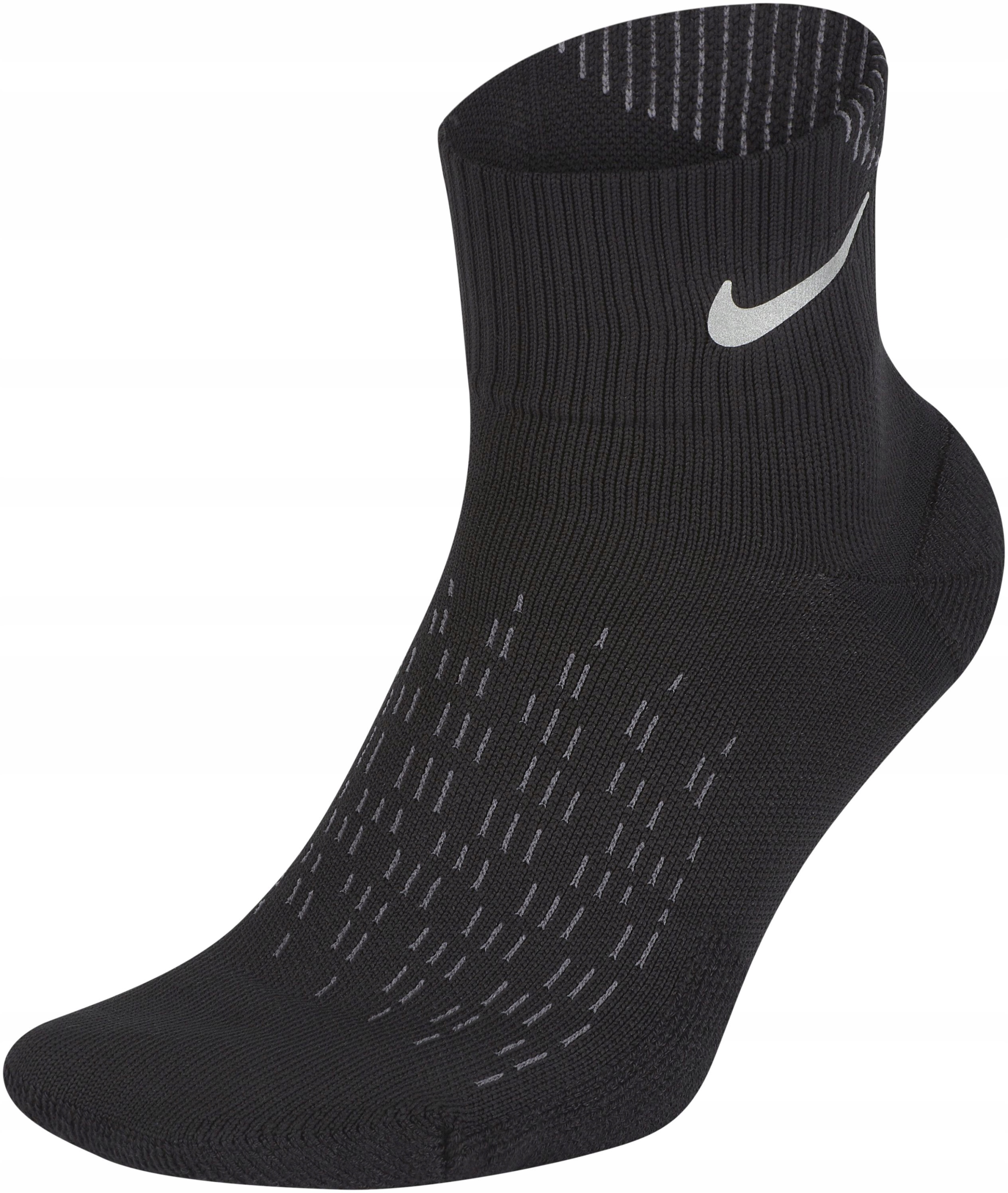 Skarpety biegowe Nike Elite Cushioned Ankle, 1 para, rozmiar 46-48