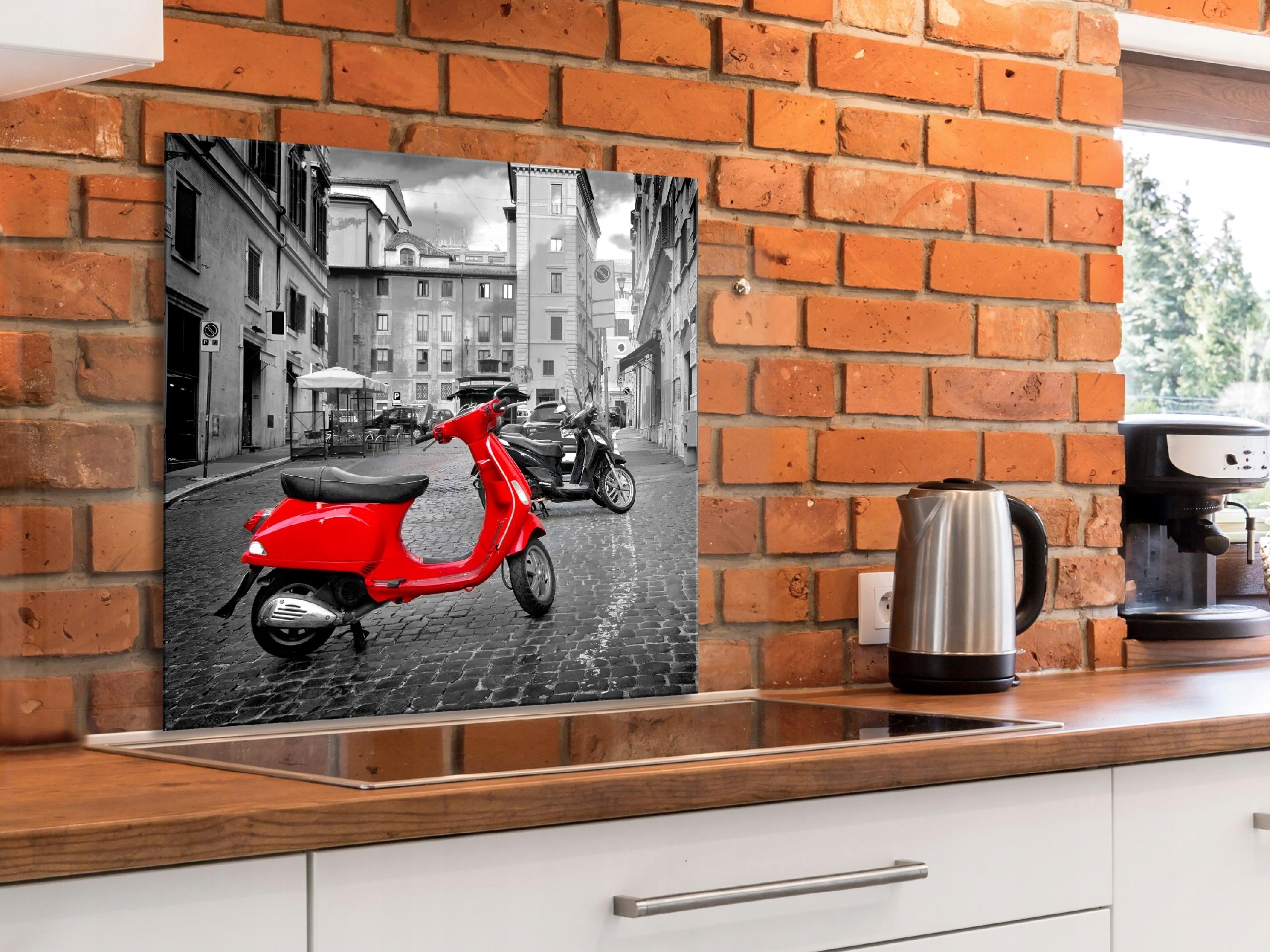 Skleněný Kuchyňský Panel 80x80 i-B-0075-aq-a