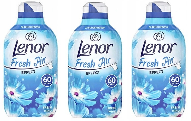 Levně Lenor tekutá aviváž Fresh Wind 840 Velká 3 ks