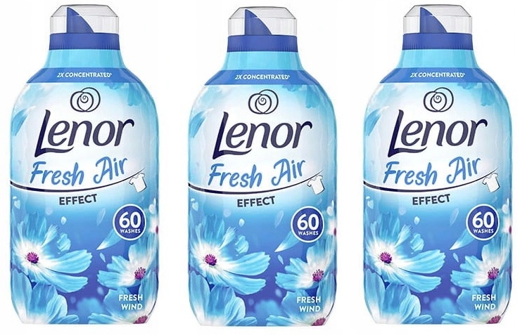 Lenor Fresh Air Effect Fresh Wind Softener (60 Washes) - Fabric Softener