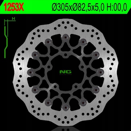 Ng Predný Brzdový Kotúč Triumph Tiger 800 '10-'18, Tigr 1215 '12-'17 (305