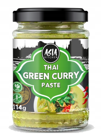 

Pasta Green Curry Zielona 114g Tajska Asia Kitchen