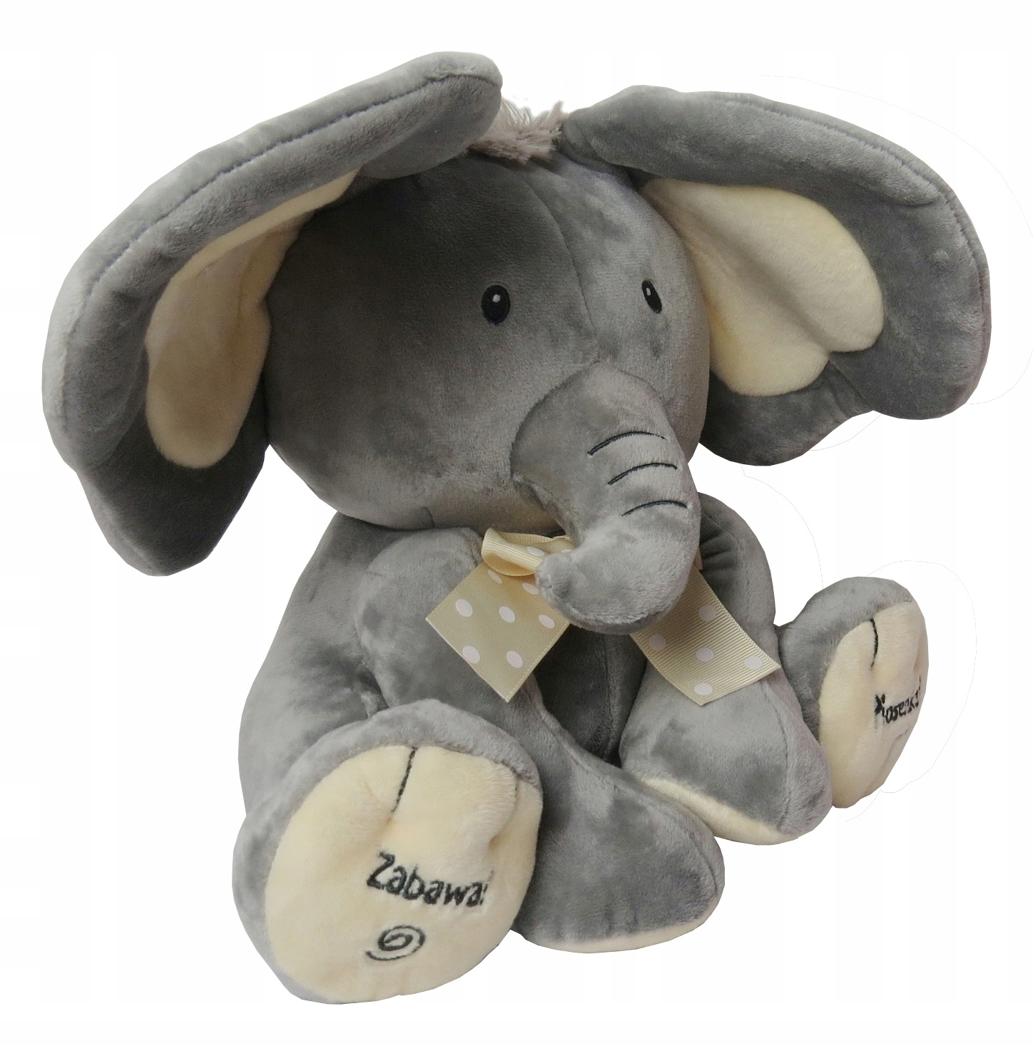 

A Kuku Interaktywny Słonik Słoń Maskotka Mówi Pl