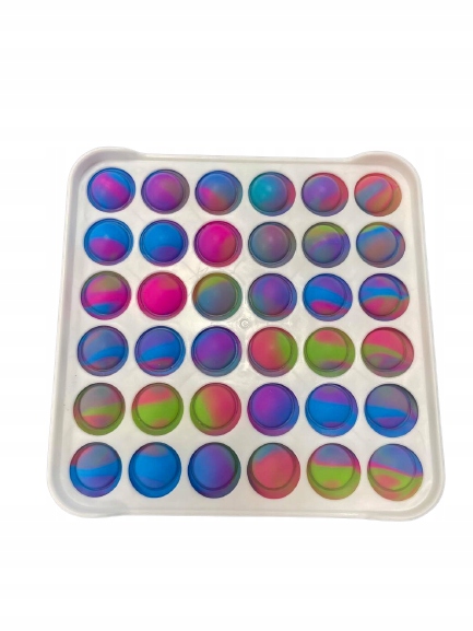 

Push Bubble Pop It Zabawka Sensoryczn Duża kwadrat