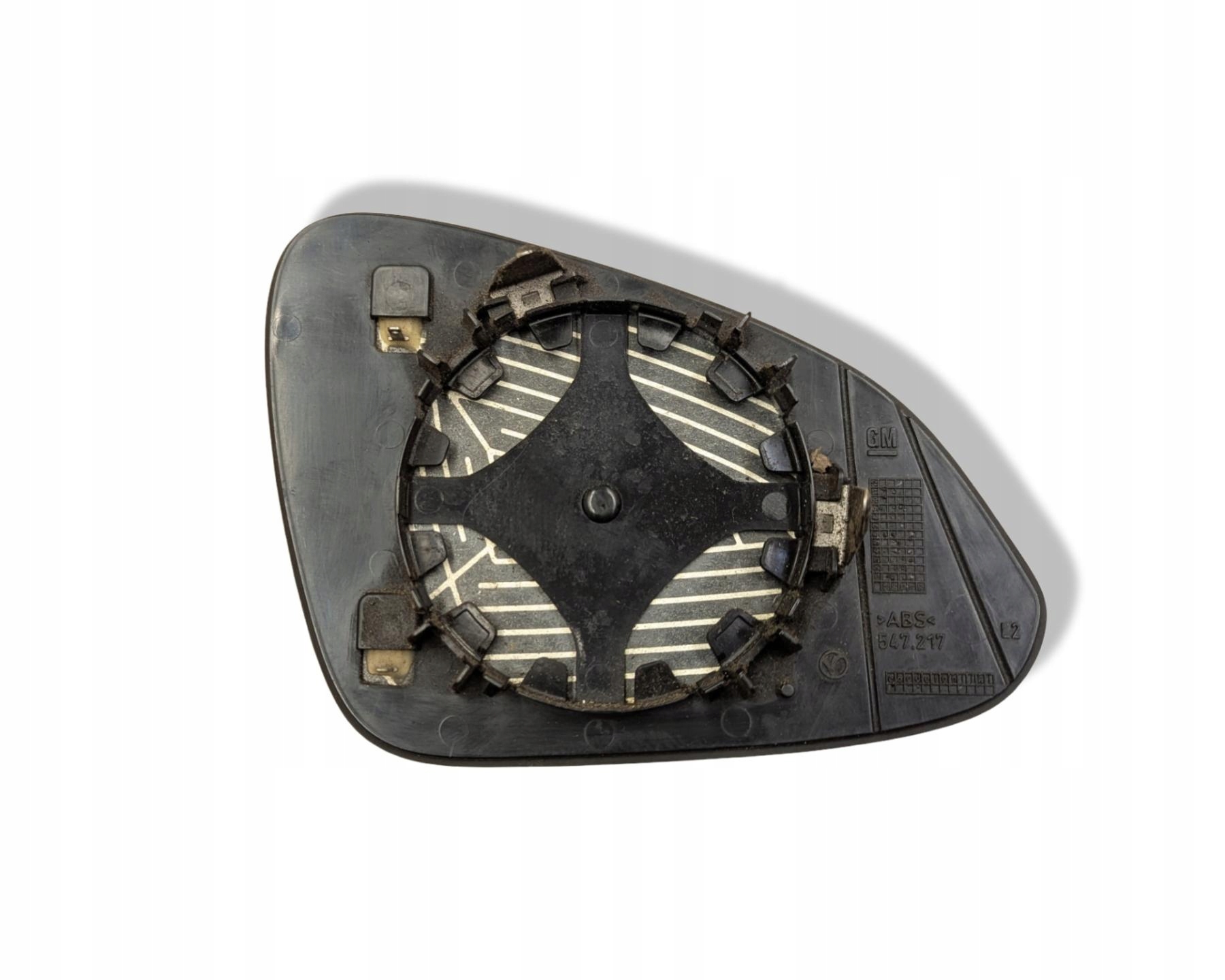 Wklad szklo mirrors left side Opel Astra J 2011 13265471