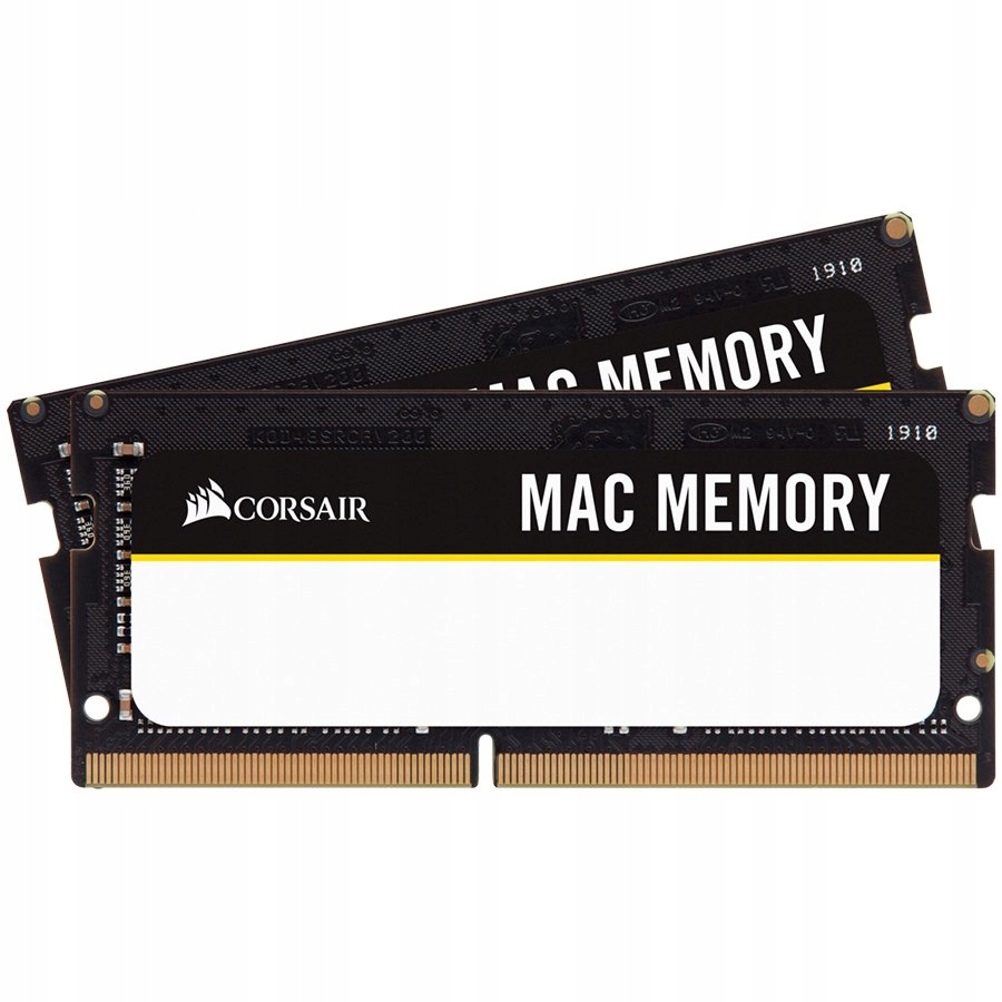 Corsair 32GB (2x16) DDR4 2666MHz Sodimm Apple 1.2V Černá Pcb