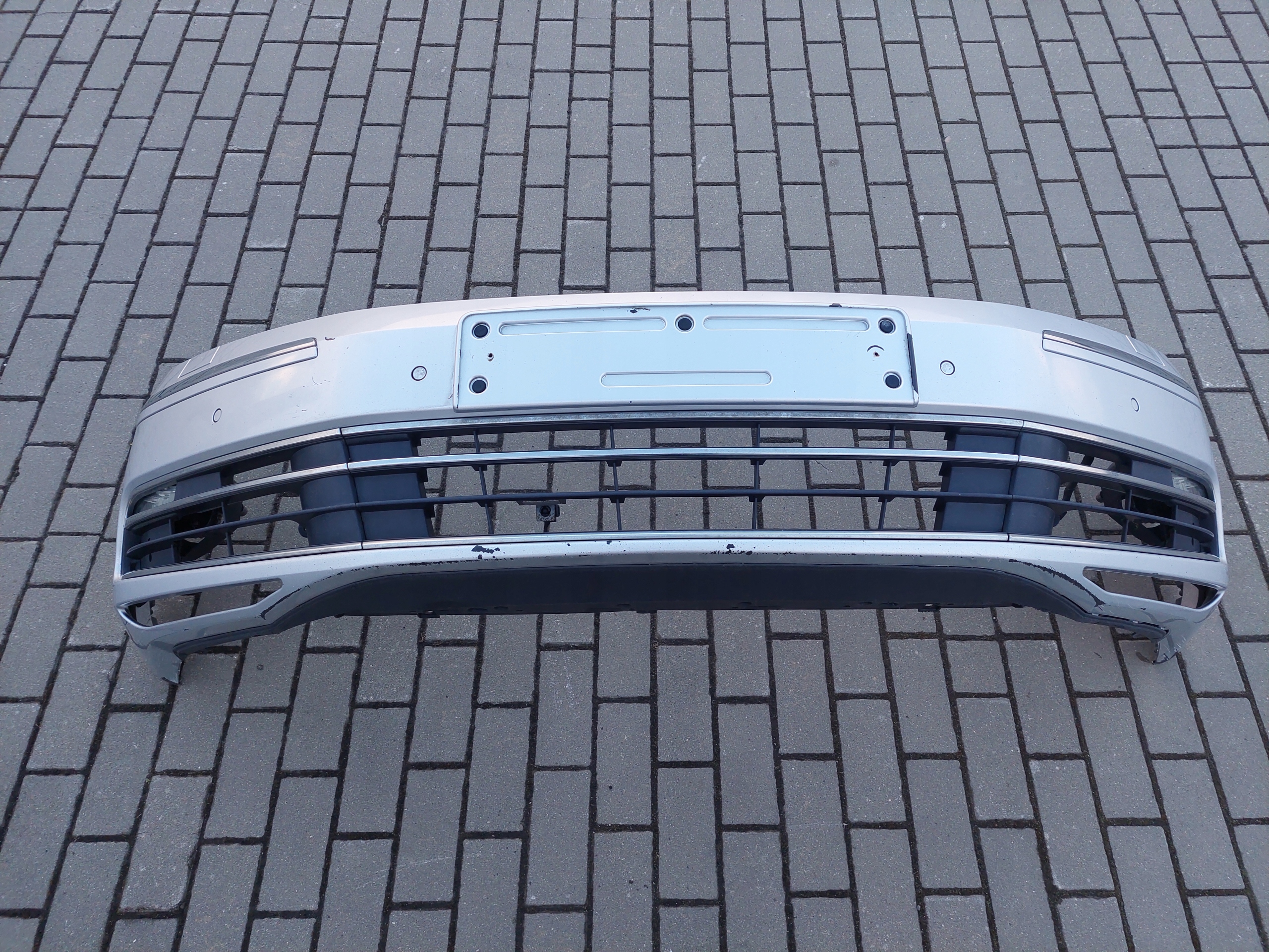 bumper front front PDC complete VW PHAETON LIFT LA7W