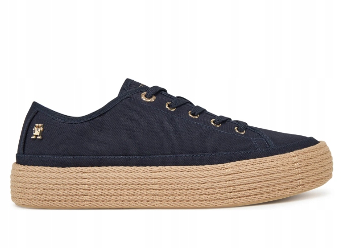 Dámské tenisky Espadrilky Tommy Hilfiger Space Blue, tmavě modré vel. 39