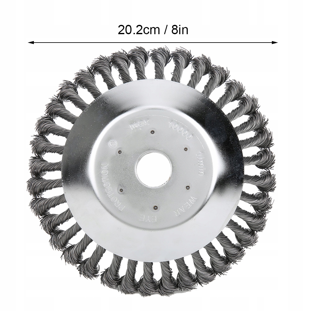 TARCZA SZCZOTKA DRUCIANA DO KOSY CHWASTY DRUT 20,2cm Rodzaj dysza