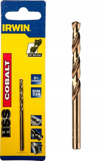 IRWIN WIERTŁO DO METALU KOBALTOWE COBALT 3,0