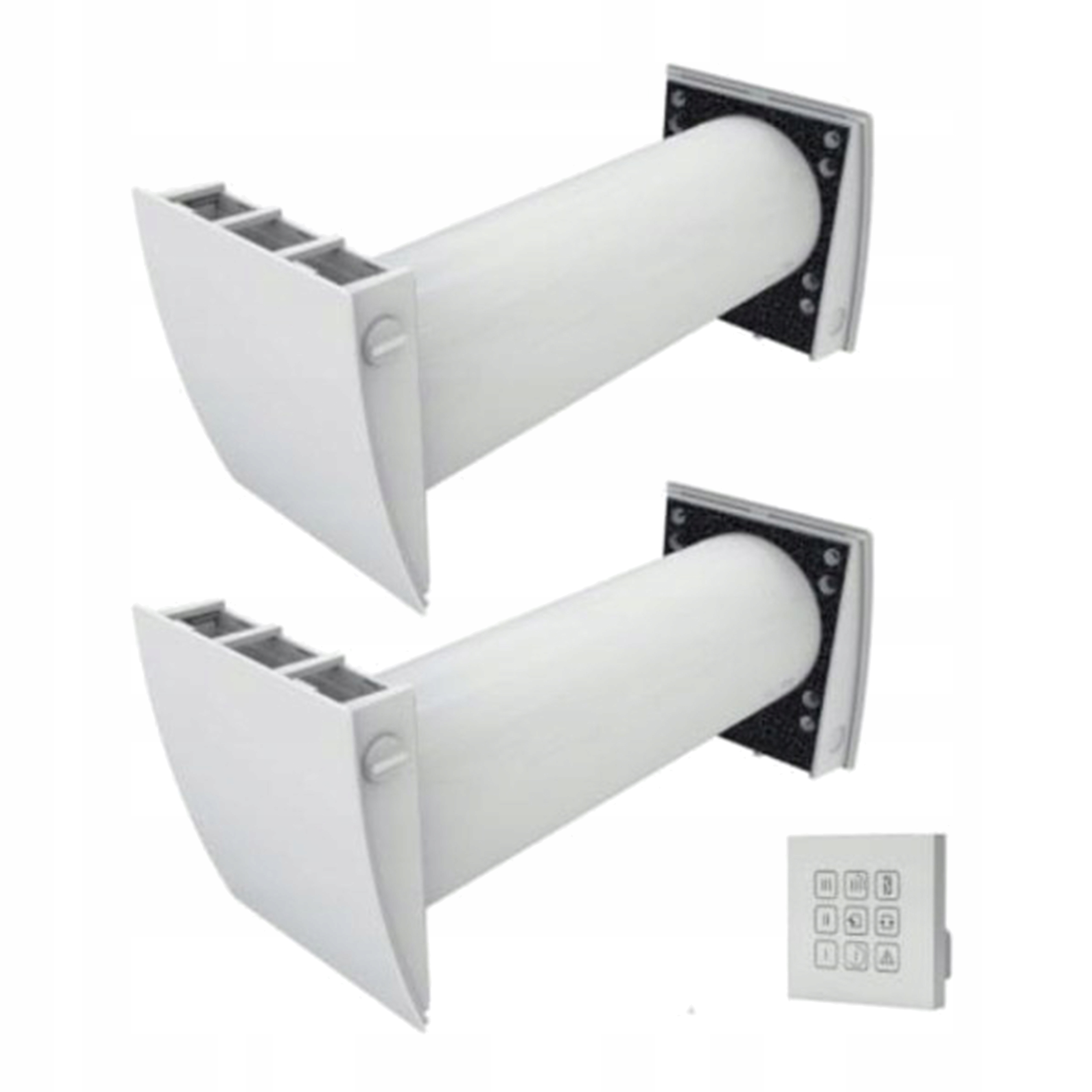 2x Nástenný Rekuperátor Blauberg Vento ECO2 A50-4 S11 Pro Ø160 mm