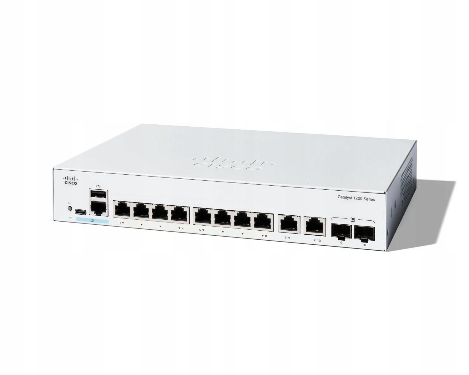 Cisco Catalyst 1200 Spravovaný L2 Gigabit Ethernet (10/100/1000) 1U Bílý