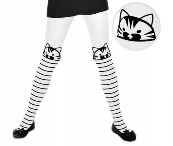 

Funpol Rajstopy Paski Kitty Kotki 50DEN 110-116