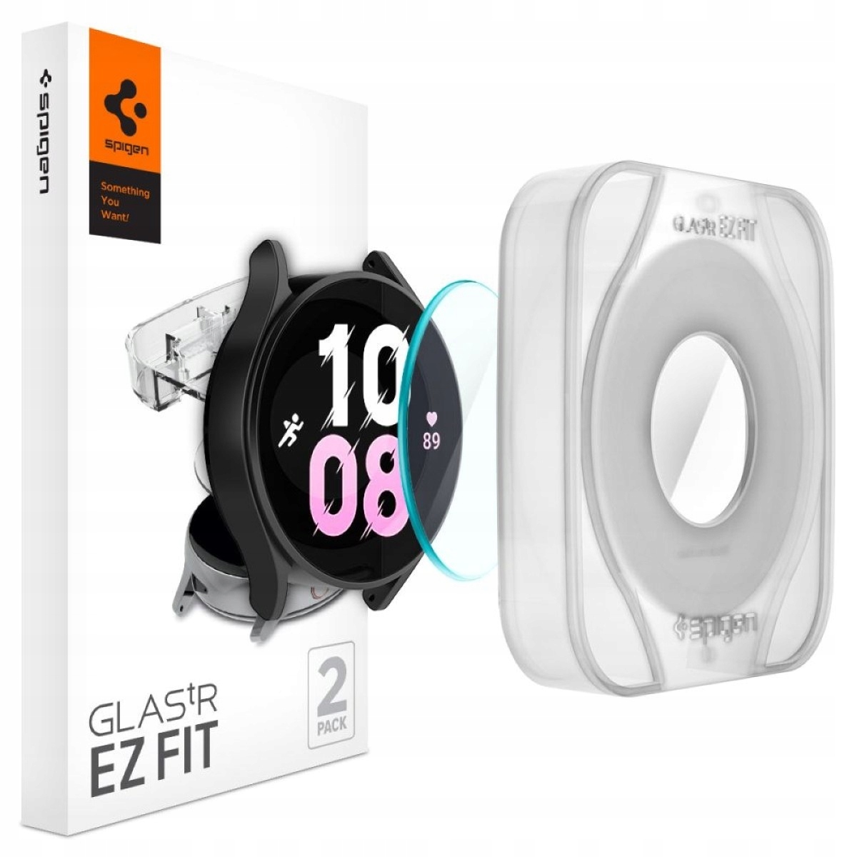 

2-PAK Spigen Szkło Do Galaxy Watch 5 Pro 45MM