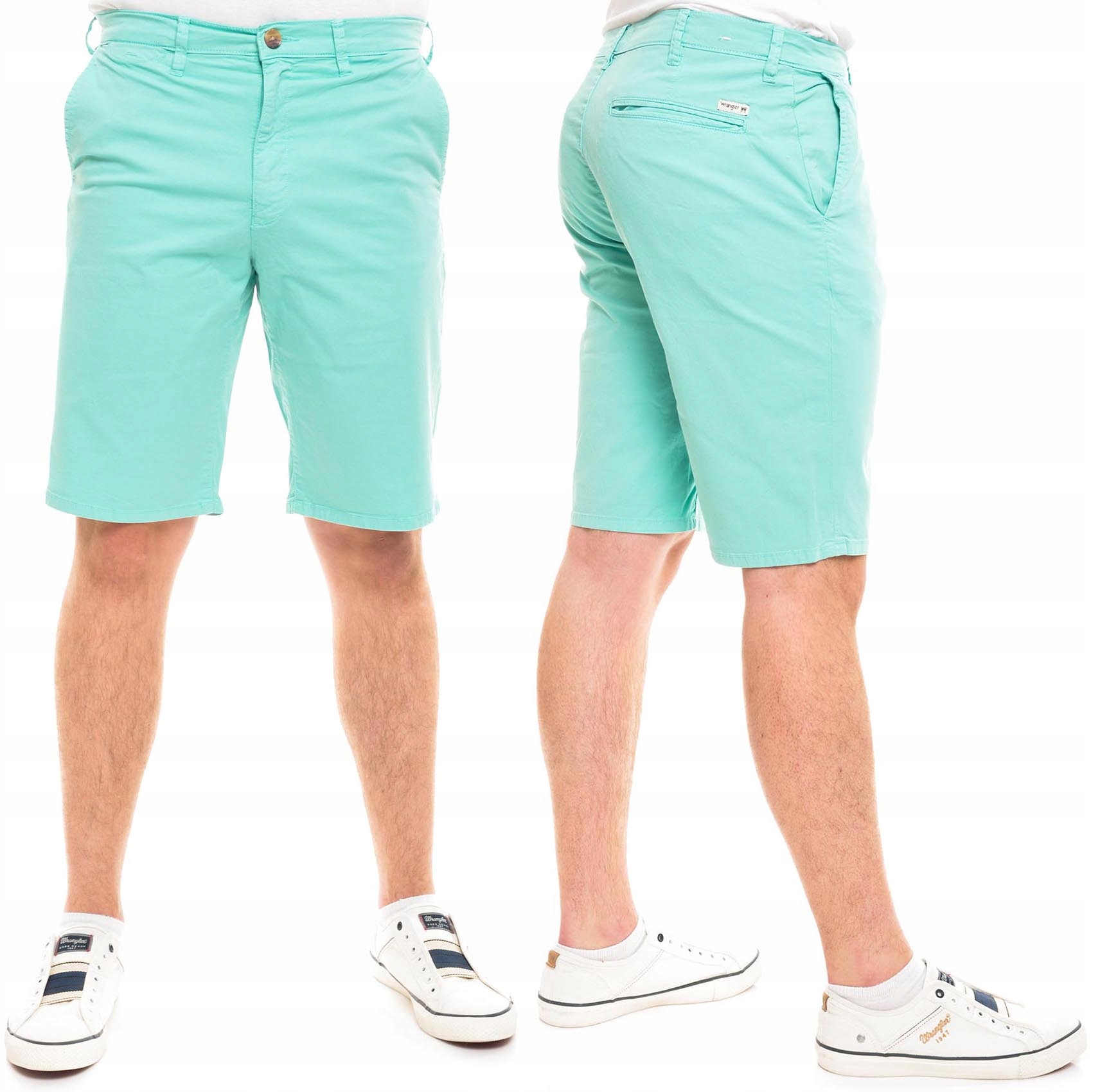

Wrangler spodenki Mint regular Chino Short W36