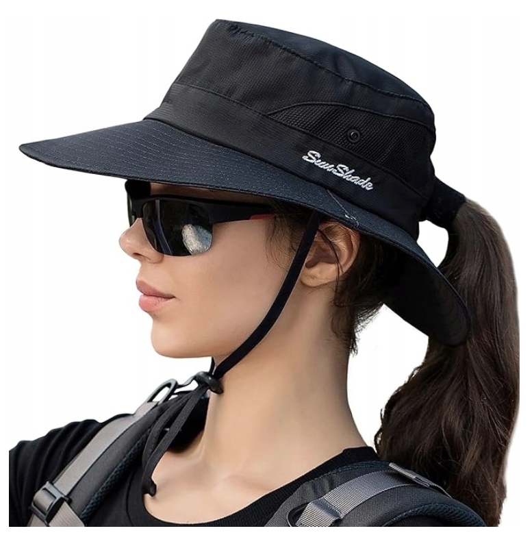 KAPELUSZ DAMSKI LETNI PRZECIWSŁONECZNY Z MIEJSCEM NA KUCYK KITKĘ CZAPKA Rodzaj klasyczny