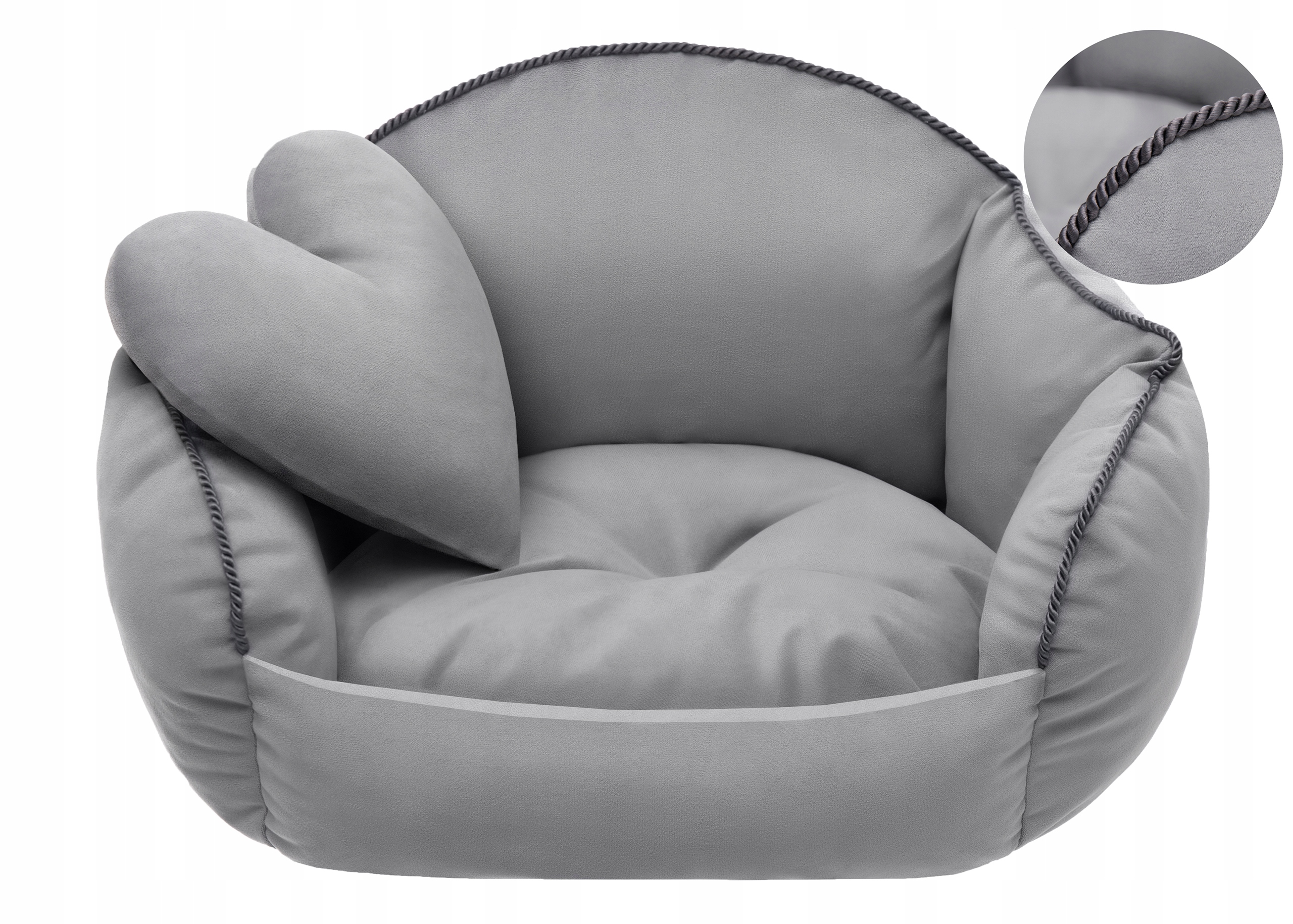 Levně Pelíšek Pro Psa Kočku 75x65 Velur Výrobce