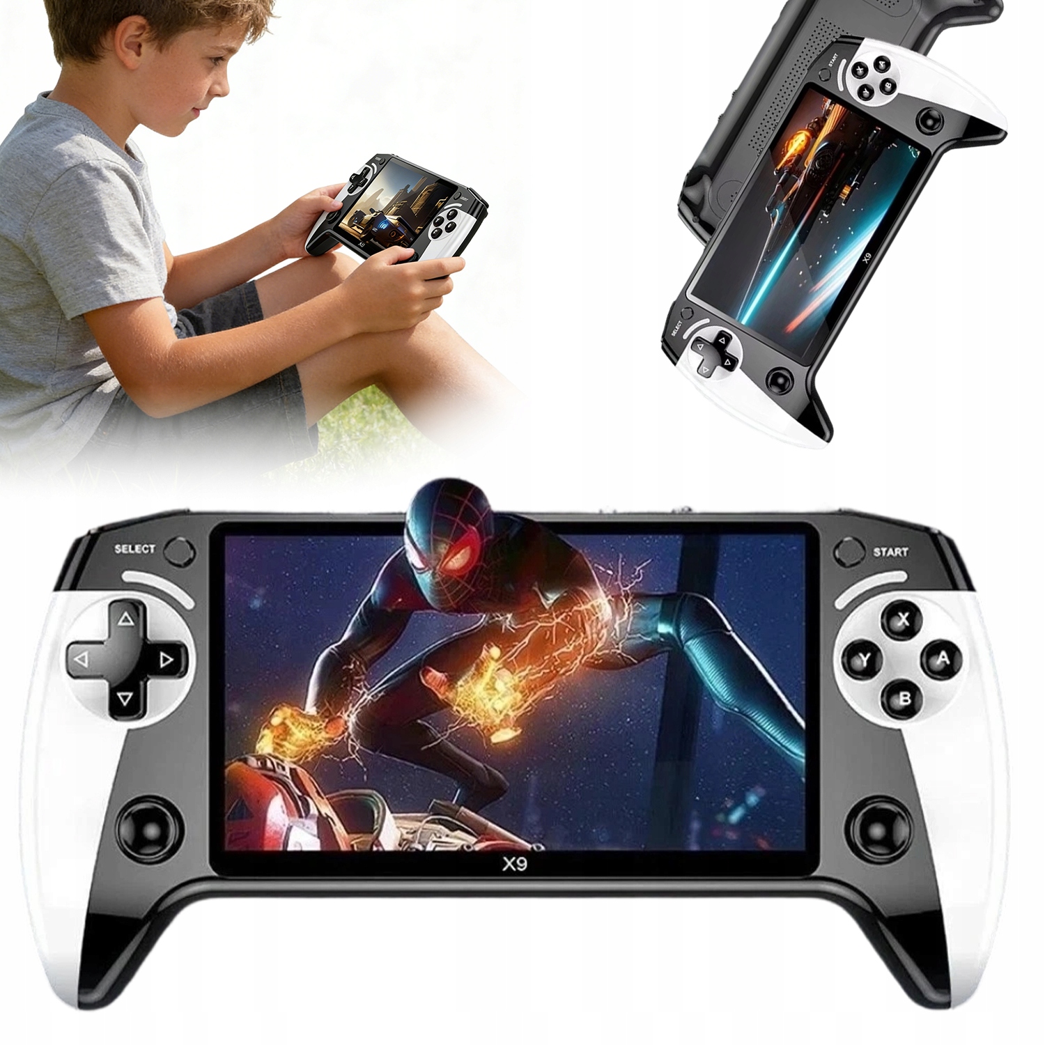 Emulator Konsoli Do Gier 6000 Gier Wbudowanych Idealny Urodzinowy