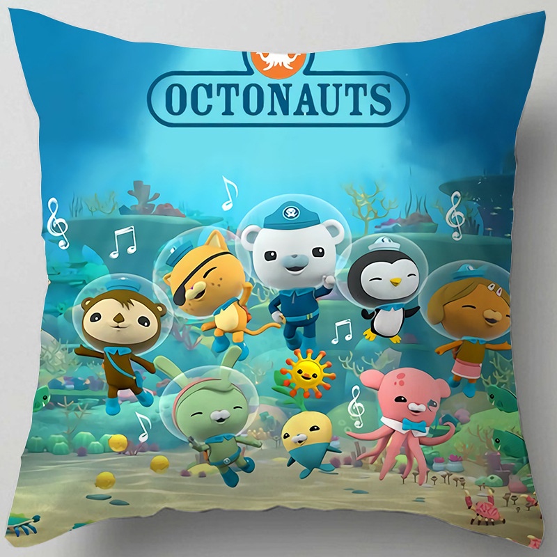 

Oktonauci poszewka Poduszka 44x44 naklejki