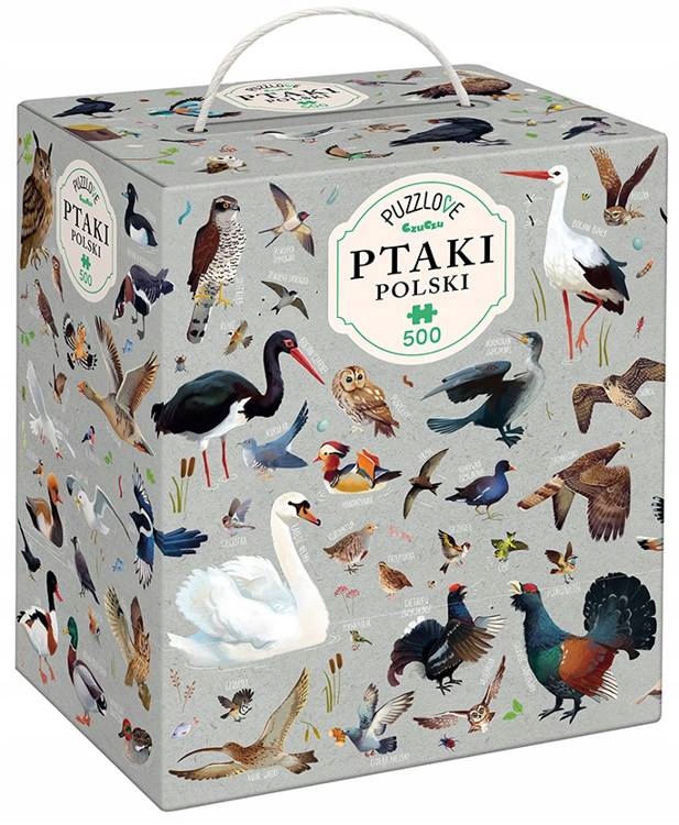 CZU CZU Puzzle Rodzinne Puzzlove Ptaki 500 ELEM
