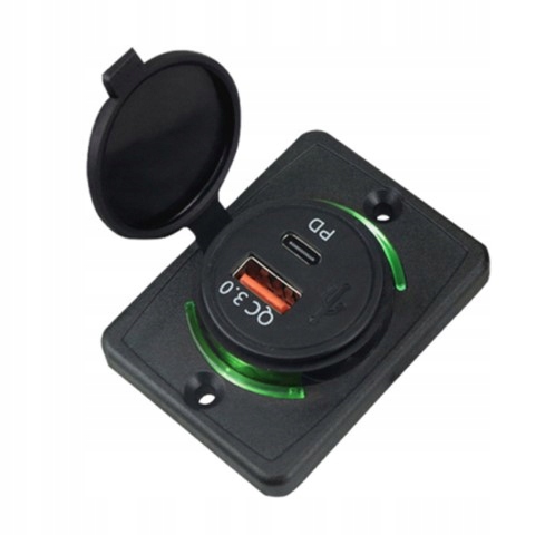 

18W Qc 3.0 Usb Ładowarka Pd Green