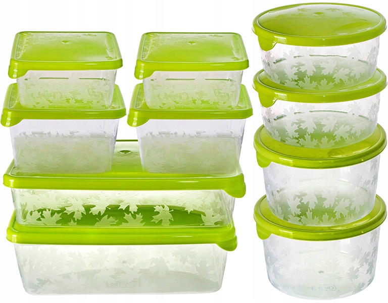 

Branq 10x Pojemniki na żywność pudełka plastikowe