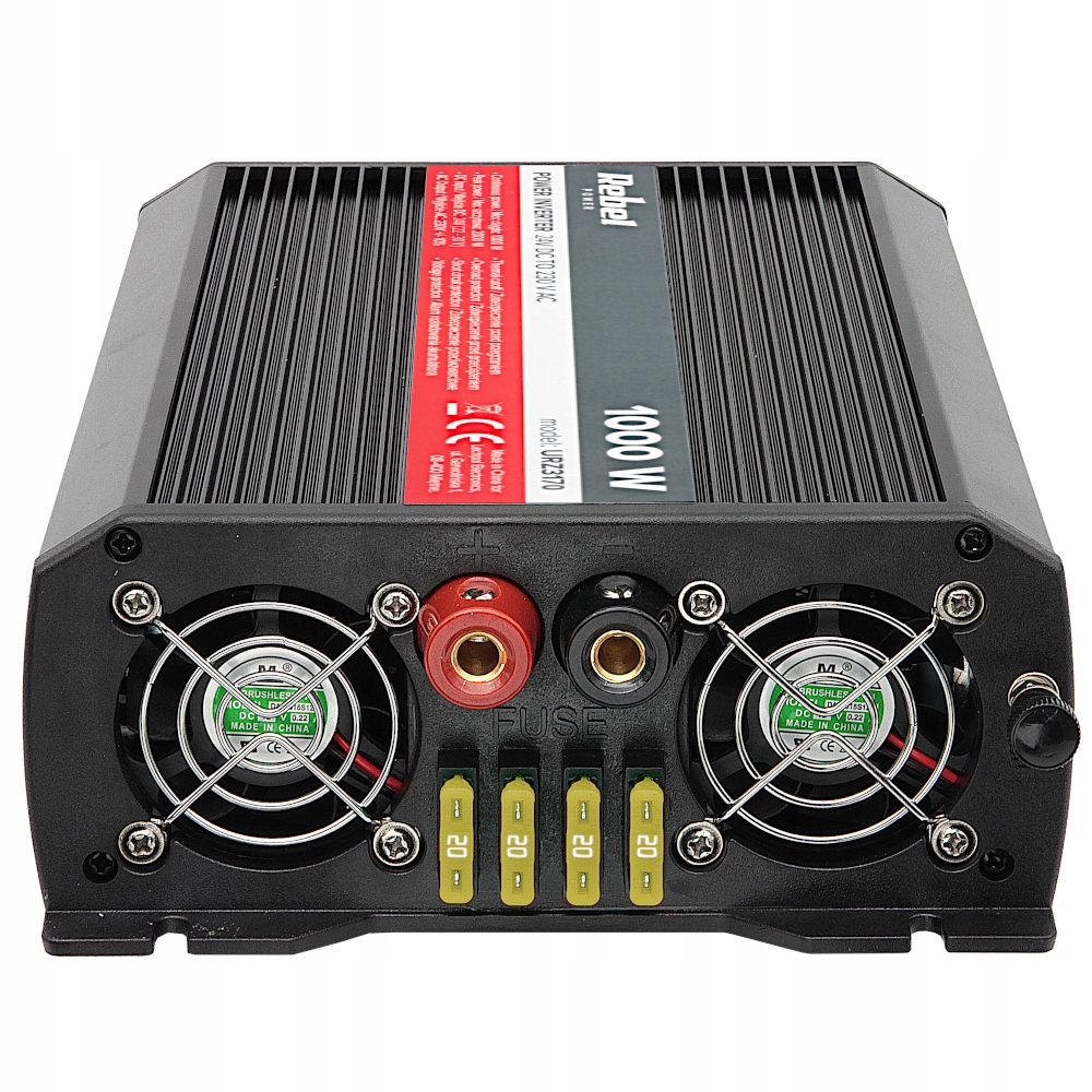 PRZETWORNICA NAPIĘCIA 24V 230V 2000W DO CIĘŻARÓWKI Marka Kemot