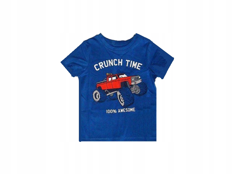 

Nowa C&a bluzeczka t-shirt Auto niebieska 104