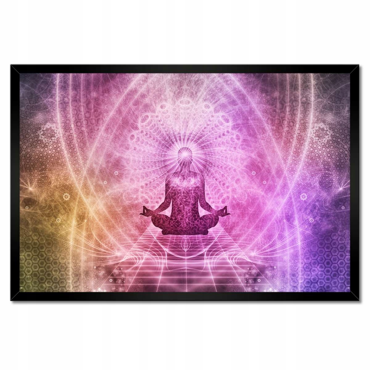 Plakáty v rámu 60x40 Jóga Buddhismus Meditace
