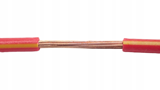 

Przewód Kabel Flry-b 1x0,5mm Czerwono Żółty 10m