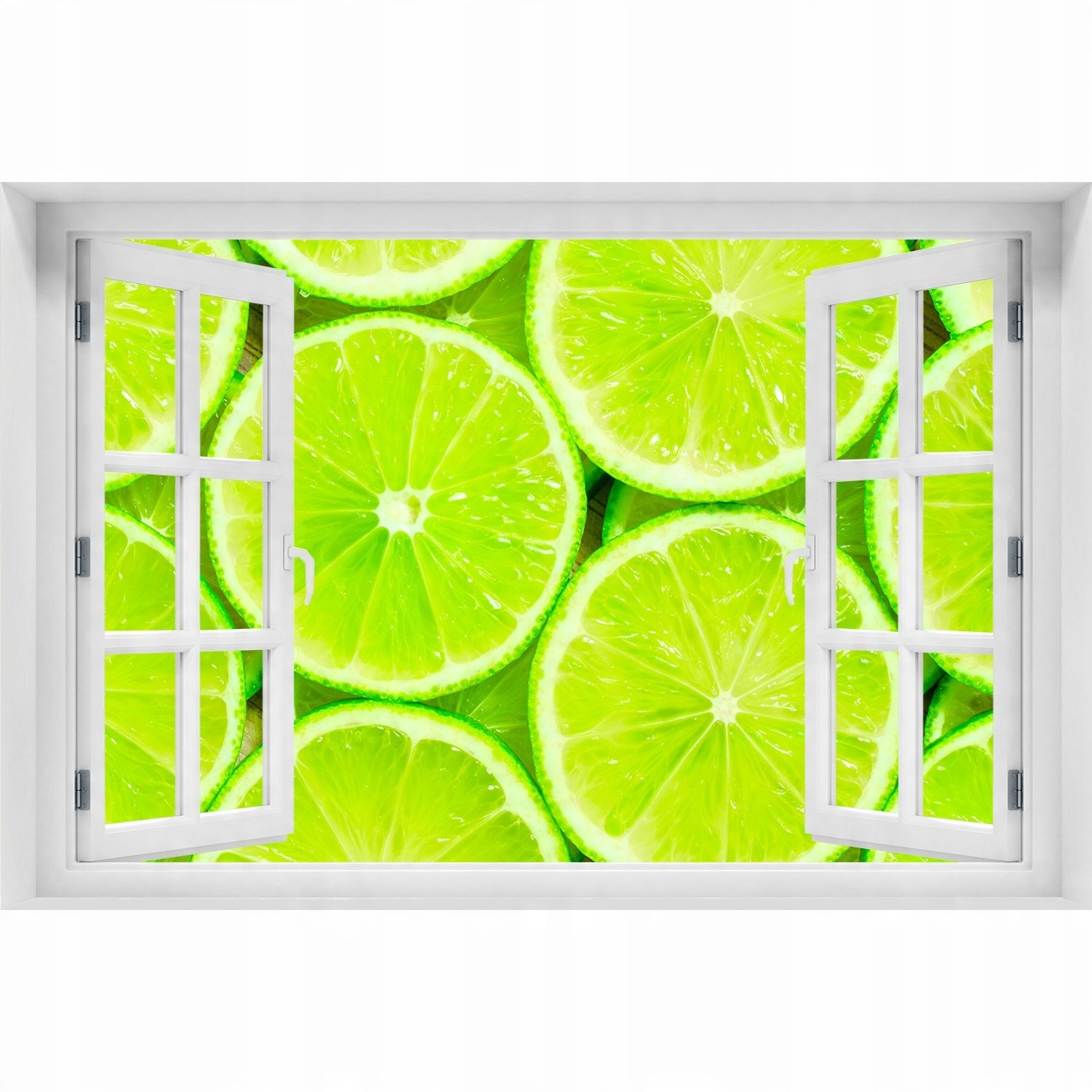 

Samoprzylepna Naklejka ścienna Limonki 90x60