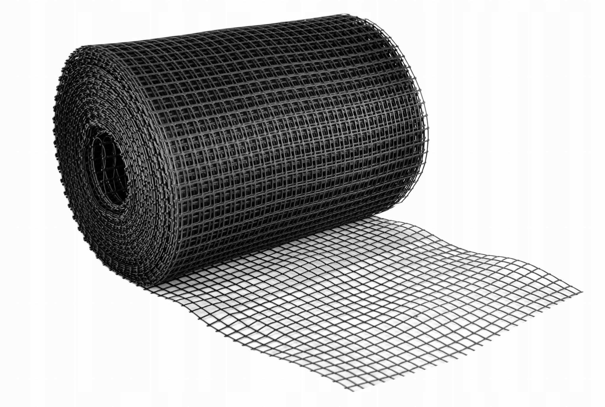 Plastové plotové pletivo 0,6x10m čierne