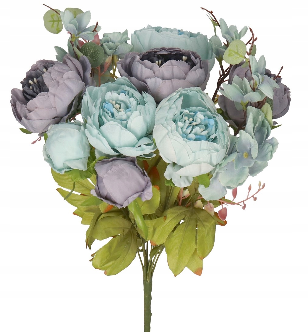 SZTUCZNE KWIATY ROŚLINY PEONIA PIWONIA DUŻE KWIATY Wysokość maksymalna 45 cm