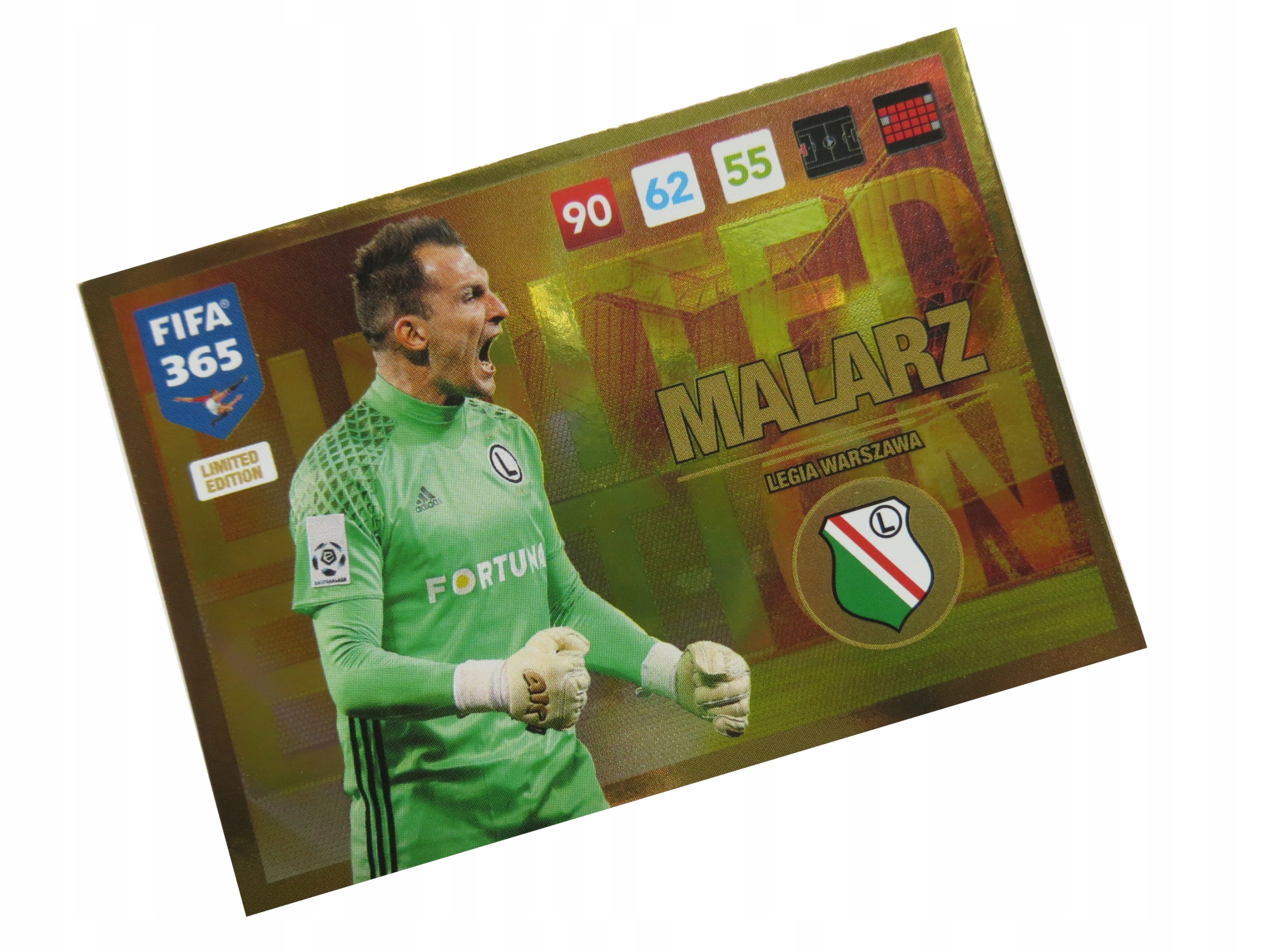 Panini Fifa 365 2017 Update Karty Piłkarskie Limited Arkadiusz Malarz Legia