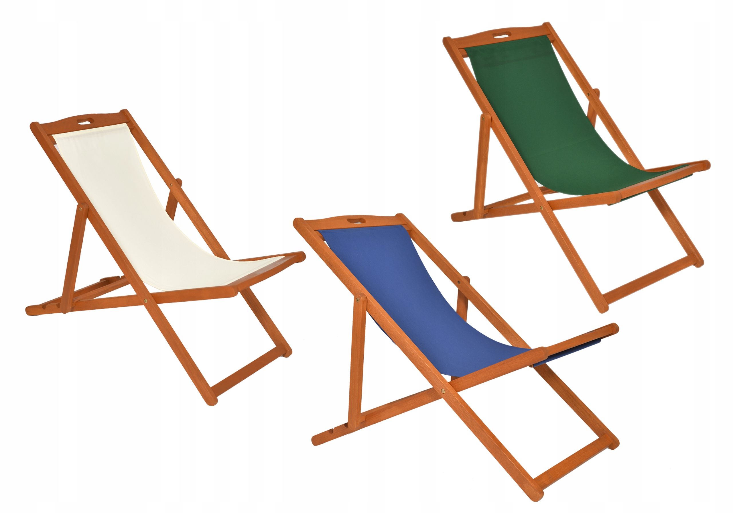 

Leżak Drewniany Leżaki Plażowe na Taras 3