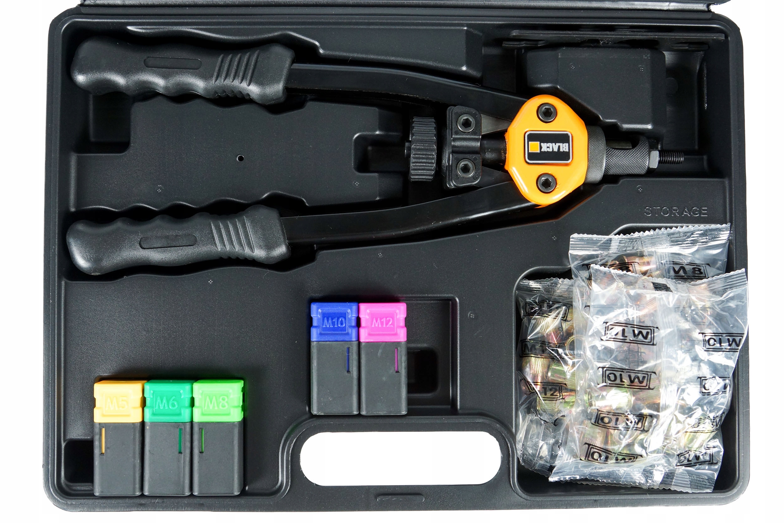 NITOWNICA RECZNA DO NITONAKRETEK M5 M12 ZESTAW Producent code 38206