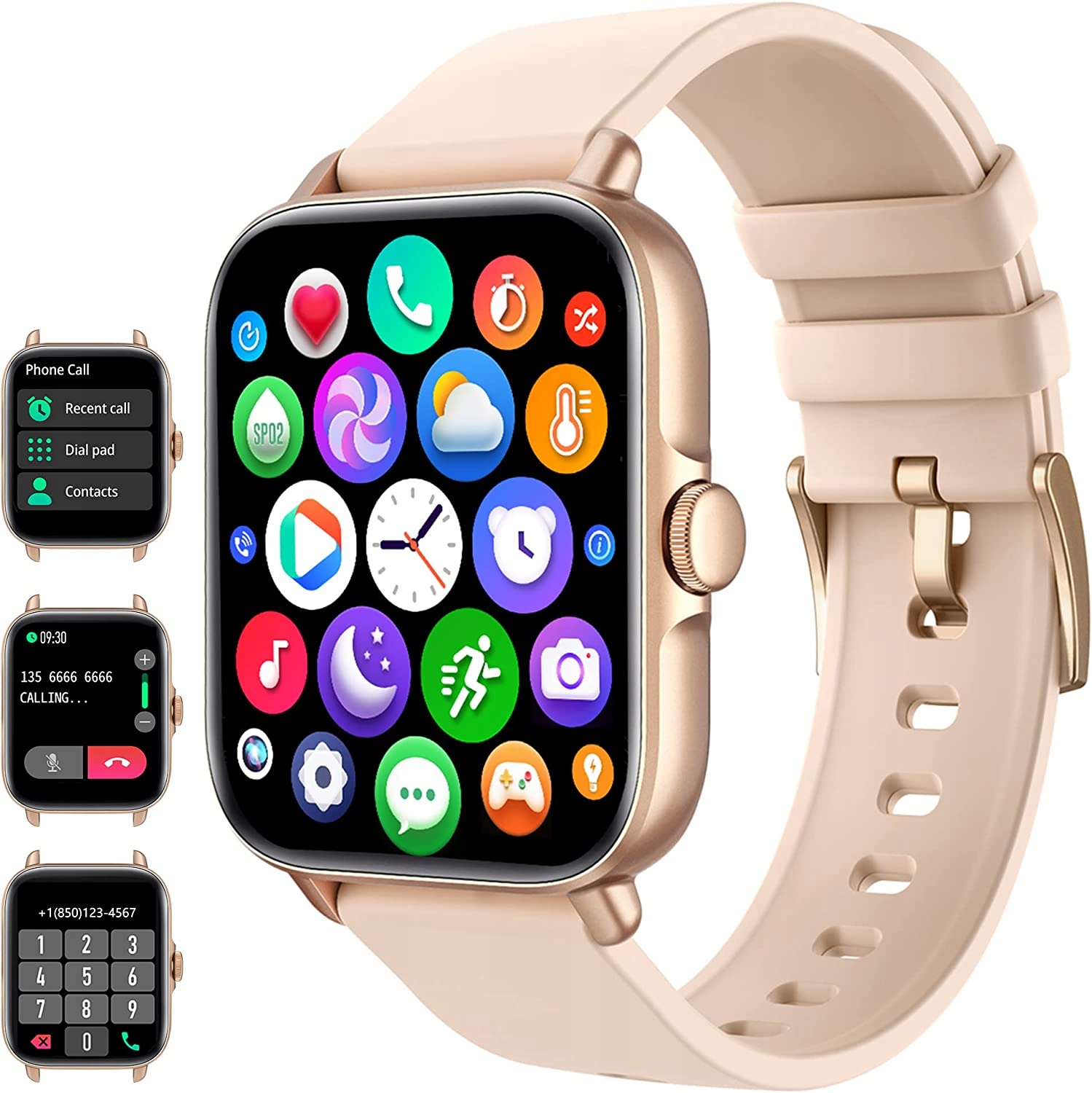 ZEGAREK SMARTWATCH WIELOFUNKCYJNY WODOODPORNY Transmisja danych brak