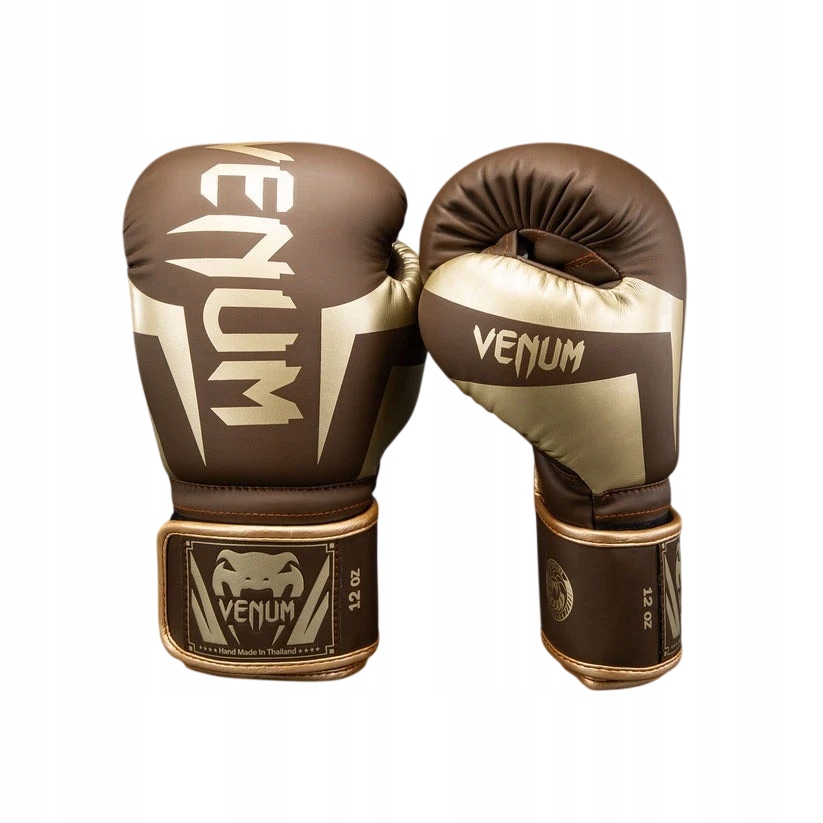 boxerské rukavice venum elite 14OZ Tmavě Hnědé