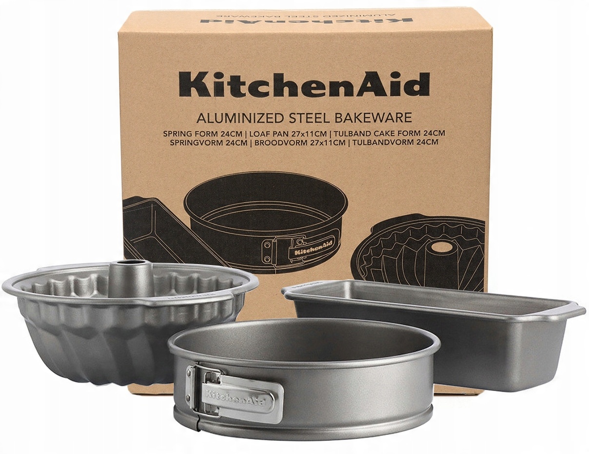 

Zestaw form do pieczenia KitchenAid 3-elem.