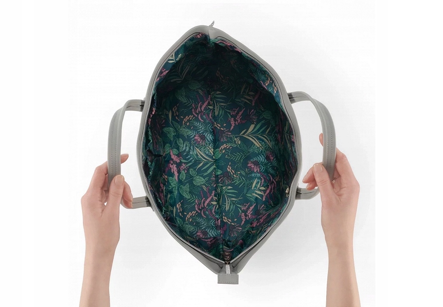 KINDERKRAFT Torba TRESUREBAG Light Grey Wysokość 30 cm