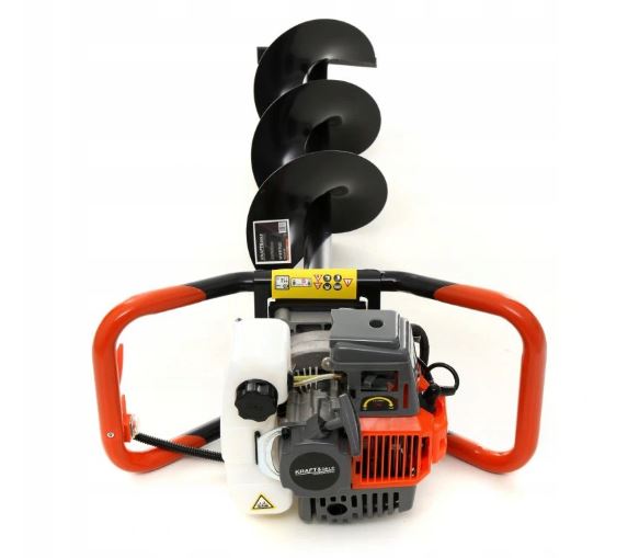 WIERTNICA SPALINOWA GLEBOWA KRAFT 6KM + 3 WIERTŁA Marka Kraft&Dele