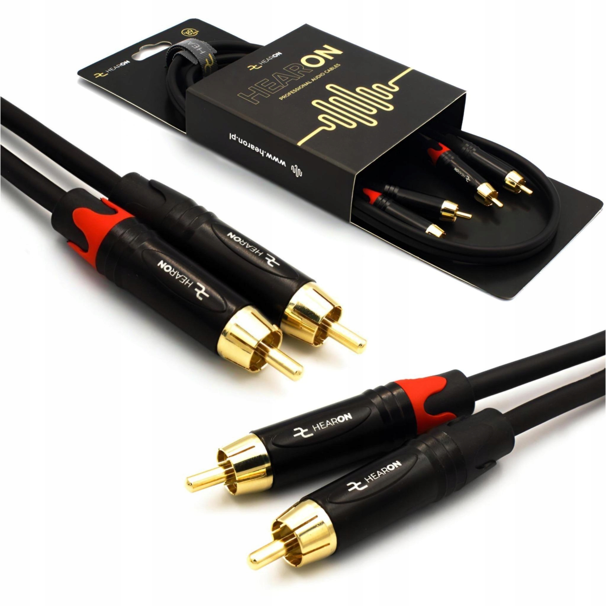 Kabel HEARON HRN1-Select 2x RCA (cinch) - 2x RCA (cinch) 1 m