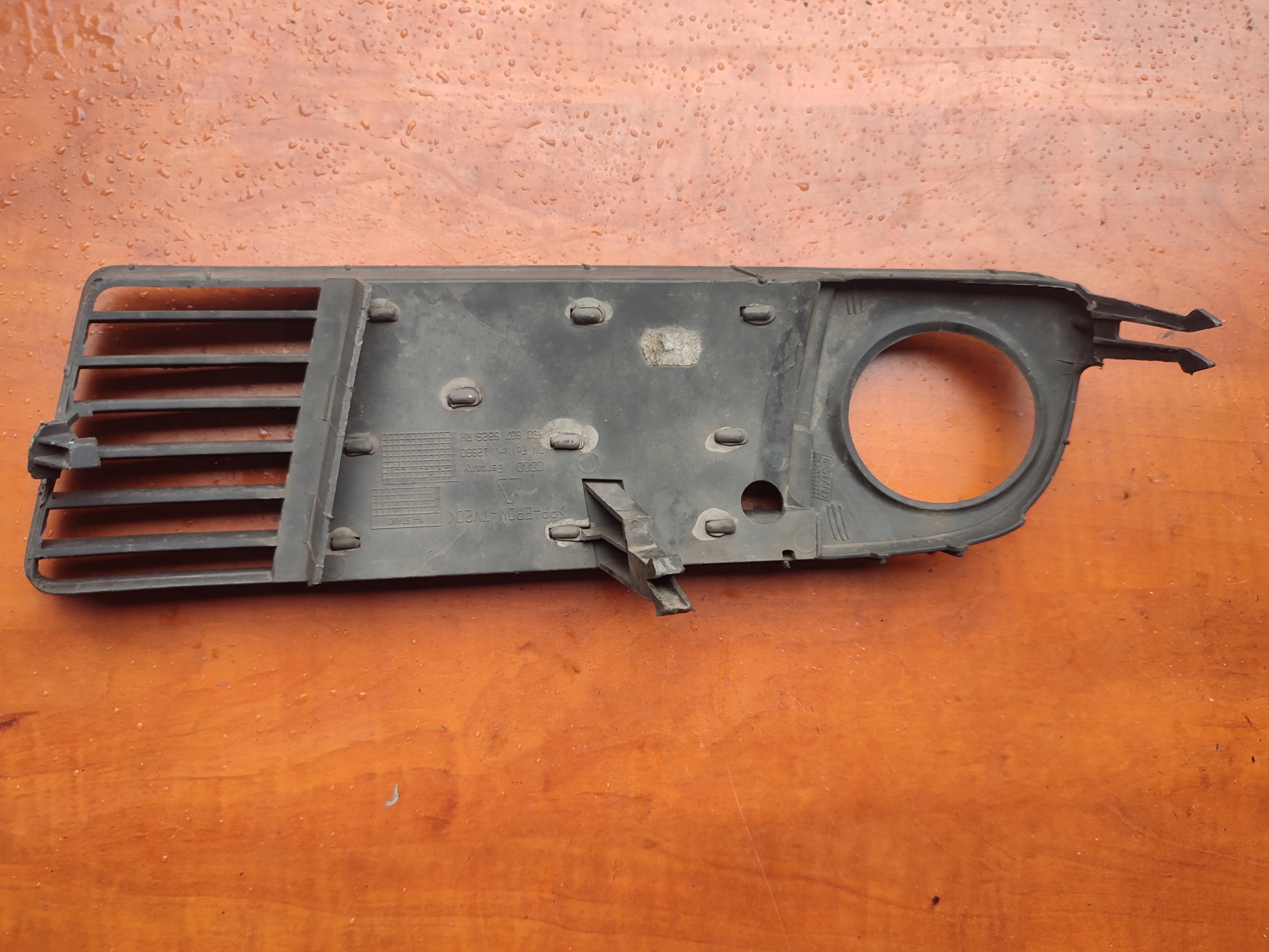 grille grid of a bumper right front AUDI A6 C5