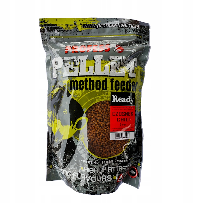 Profess Pellet Method Feeder Ready Czosnek Chilli 700g 2mm