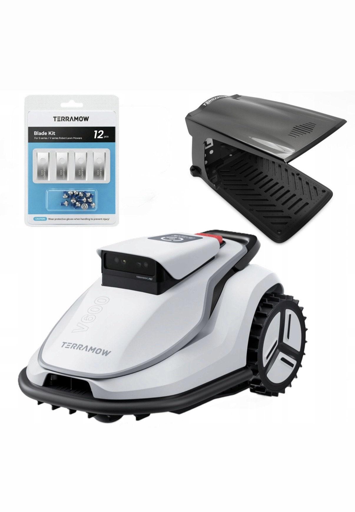 TerraMow V600 Robotická kosačka do 600 m2 garáž nože darček
