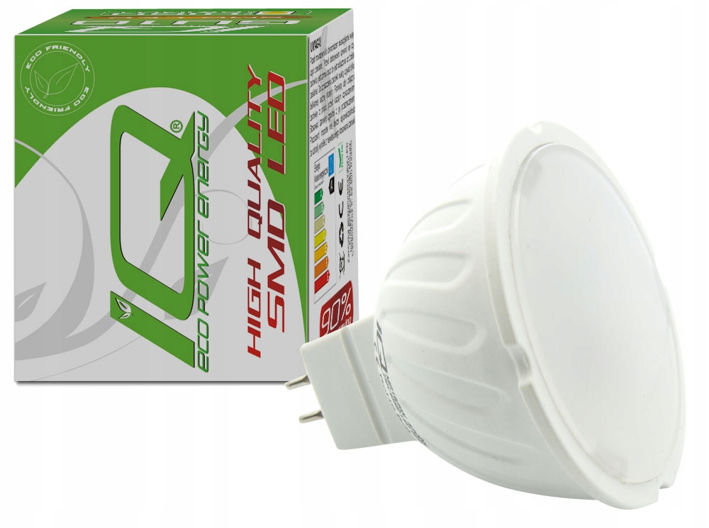 

Żarówka Led MR16 GU5,3 6W 230V biała neutralna