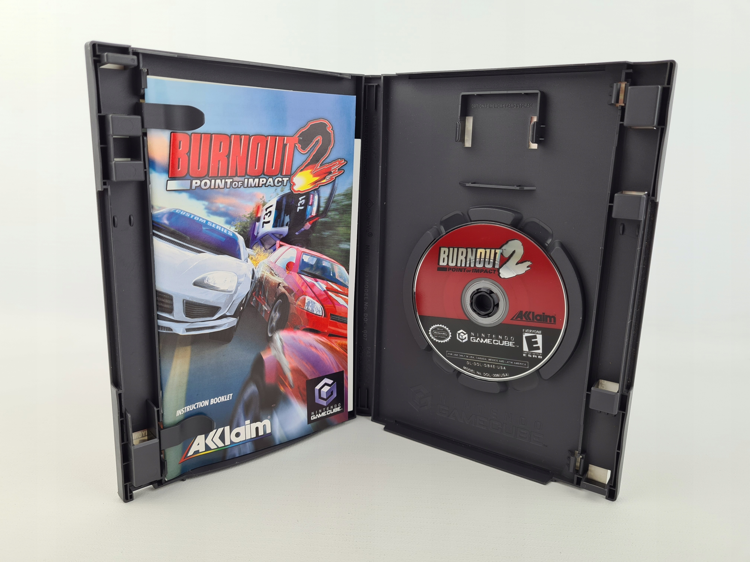 BURNOUT 2 II POINT OF IMPACT NINTENDO GAMECUBE NGC PREMIEROWE WYDANIE USA Platforma Nintendo GameCube