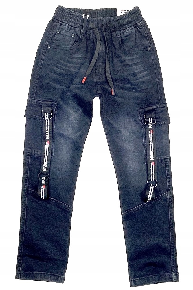 

Spodnie jeans Bojówki Dragon r 12 146/152 cm
