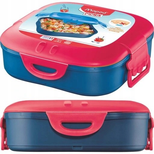 

Śniadaniówka lunchbox pudełko lunchowe róż Maped